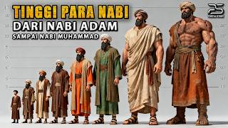 Download lagu SETINGGI BUKIT⁉️ MISTERI TINGGI BADAN PARA NABI: Dari 60 Hasta Nabi Adam Hingga Nabi Muhammad mp3