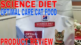 ✅  How To Use Science Diet Optimal Care Cat Food Review 🔴