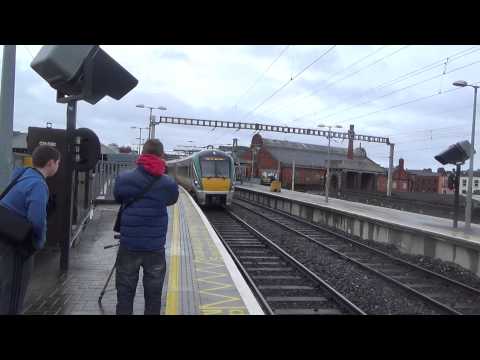 22321 Departs Dublin Connolly bound for Connolly shed