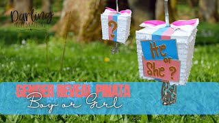 How to make a Gender Reveal Piñata | Easy DIY Gender Reveal Piñata Tutorial