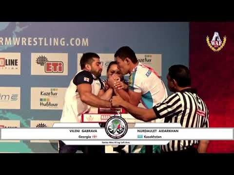 Vileni gabrava/ World arm wrestling championship 2018/ Senior Men - 65kg...