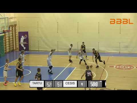 Tartu University BS 2007 VS Cēsis/Limbaži 2007 | BBBL boys U13