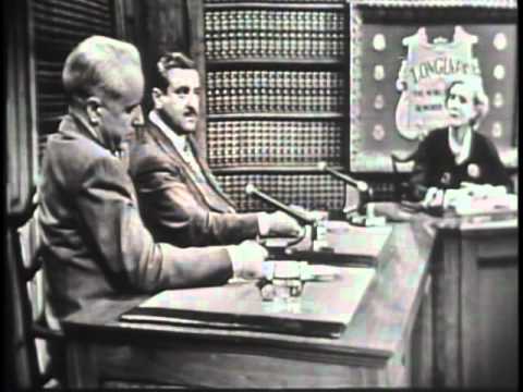 LONGINES CHRONOSCOPE WITH MRS. CLARE BOOTHE LUCE