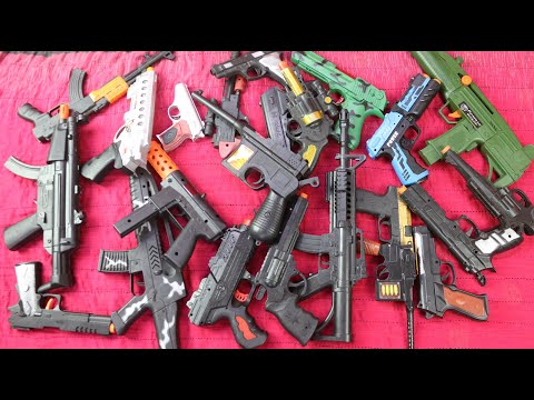 Box Full of Toy Gun - Realistic 1:1 Scale .45 ACP Bulldog Revolver Toy - Rubber Bullet Toy Pistol