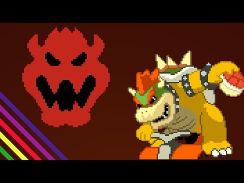 Bowsers Castle 8-BIT - Mario Kart 8