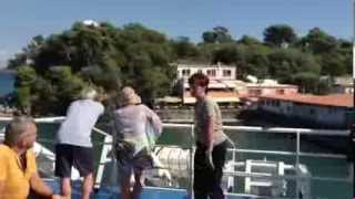 preview picture of video 'Ferry from Ischia to Pozzuoli (Naples)'