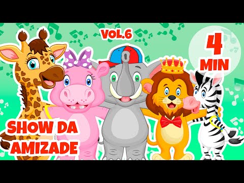 Show da Amizade com a Giramille Vol. 6 - Giramille 4 min | Desenho Animado Musical