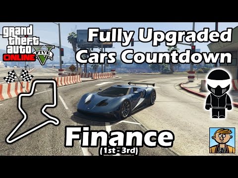 Fastest Finance DLC Vehicles (1st-3rd) - Best Fully Upgraded Cars In GTA Online