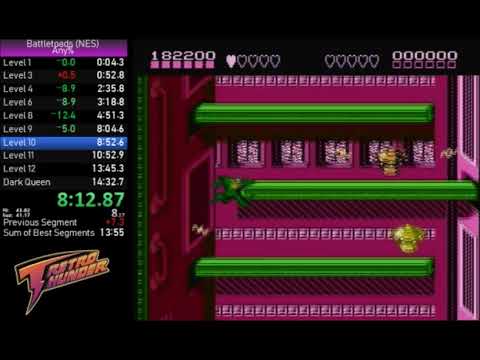 Battletoads Speedrun NES in 14:29 by RetroThunder [Obsolete]