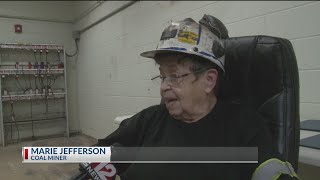 Marion County woman honored for 50-year mining career