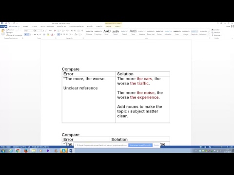 The/The Comparative expressions (advanced grammar)