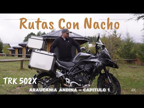 Araucanía Andina en Moto - ICALMA - LONQUIMAY - TRK 502X - EP1 / Chile 4K