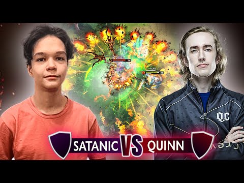 Quinn vs Satanic Go HAM in Patch 7.36 Ember Spirit vs SF