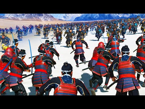 500 Samurai VS 1.000 Mongols - Ghost of Tsushima NPC War