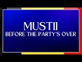 LYRICS / TEXT | MUSTII - BEFORE THE PARTY'S OVER | EUROVISION BELGIUM 2024