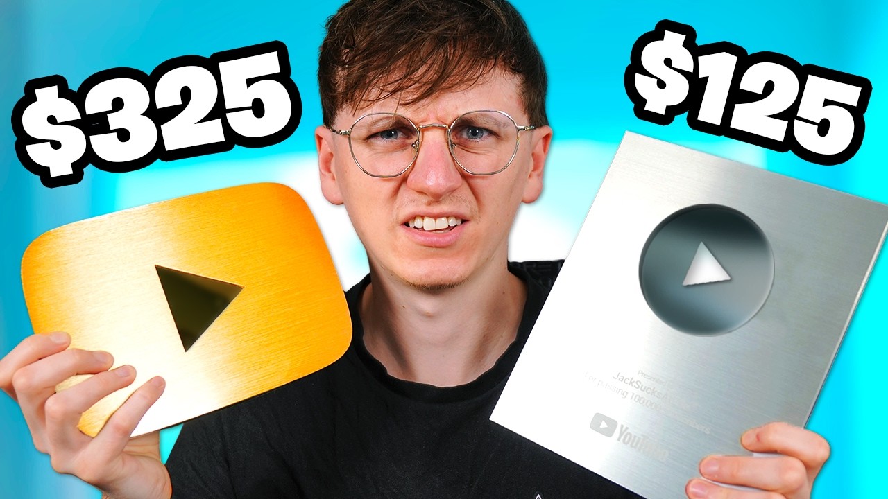 Revealing the NEW Youtube Play Buttons!