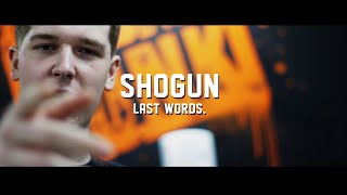 SHOGUN - LAST WORDS | @THE_GUN_SHO @GLASGOWGRIME @GRAMMYKAMI @URBANFUNKGLASGOW @TUIGSE