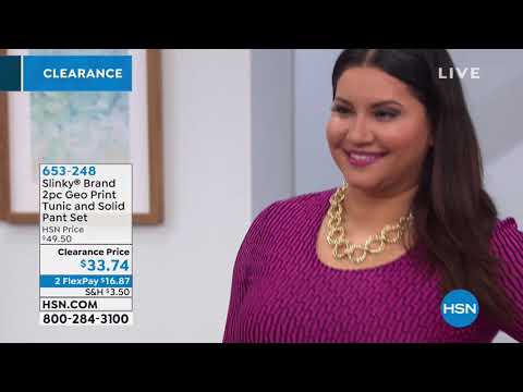 HSN | Slinky Brand Fashion Clearance 03.19.2019 - 03 PM