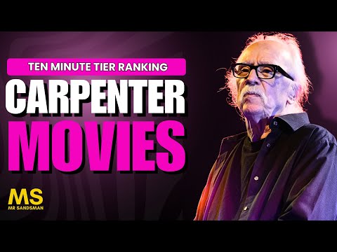 All of JOHN CARPENTER'S MOVIES Ranked in Just 10 Minutes