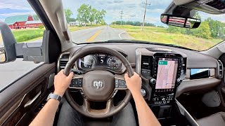 2026 Ram 1500 Longhorn Limited (5.7L HEMI V8) - POV Towing Test