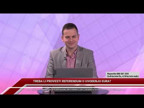 TV REPLIKA 25.10.2021. - TREBA LI PROVESTI REFERENDUM O UVOĐENJU EURA?