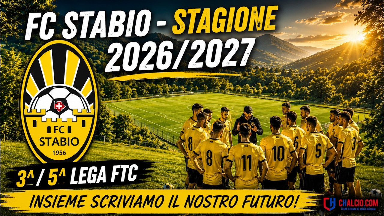 💛🖤 FC Stabio, si riparte! Allenamenti, nuovi talenti e grandi ambizioni