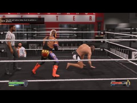 WWE 2K22 Intro, Tutorial
