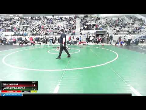 101 Lbs Quarterfinal - Epenesa Elison, CA Vs Mackenzee Donenfeld, ID D059