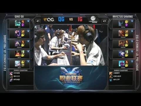 IG vs QG Game 3 Highlights - Invitus Gaming vs Qiao Gu  LPL Regional Qualifier 2015