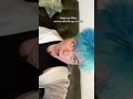 blue eye filter VS natural eye colour!!