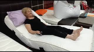 Video de Cama Eléctrica Articulada Tipo Ortopédica Con Colchón 1,40 x 2 mt