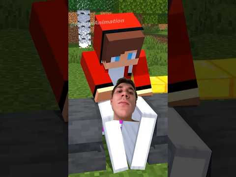 JJ and Mikey VS GIRLS in Minecraft - Maizen #minecraft #maizen #jj #mikey #animation #challenge