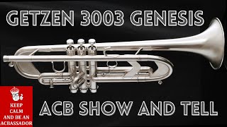 Video thumbnail for Getzen 3003 Genesis B-flat Trumpet in Brushed Silver Plate! ACB Show & Tell by Austin Custom Brass