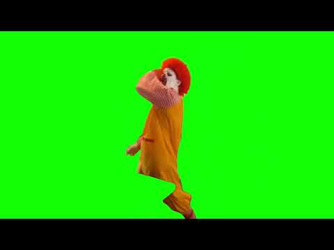 Angry Ronald McDonald meme - RackaRacka (Green Screen)