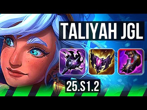 TALIYAH vs NIDALEE (JGL) | 42k DMG | KR Challenger | 25.S1.2
