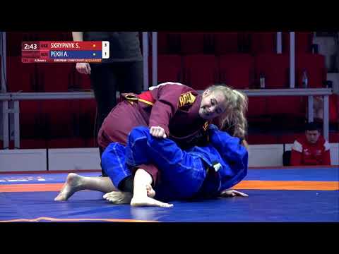 Round 2 Women's GP GI - 53 kg: S. SKRYPNYK (UKR) v. A. PEKH (RUS)