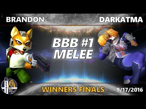 Berkeley Biweekly Battles #1 - Melee Singles Winners Finals: Brandon (Fox) vs Darkatama (Sheik)
