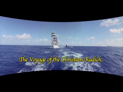 Demonstration of selected scenes from the restored "Windjammer"