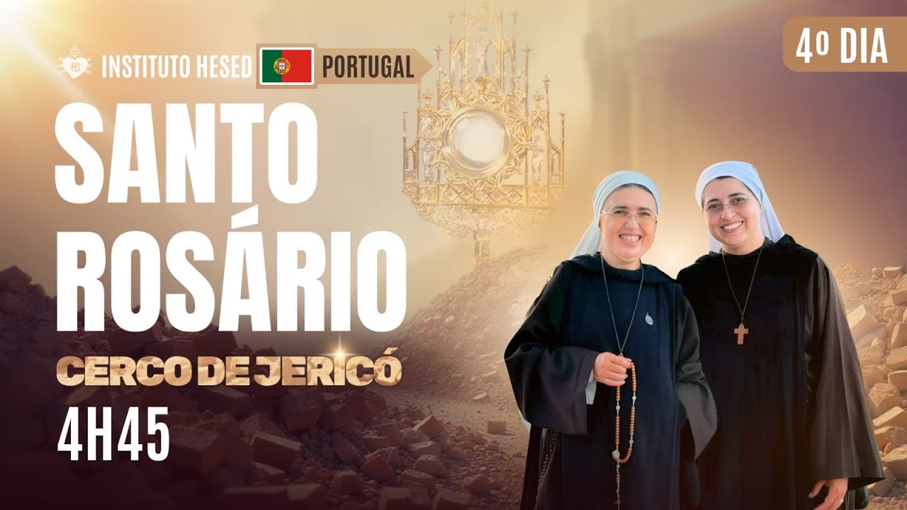Rosário da madrugada | 4º dia do Cerco de Jericó | 16/01| Instituto Hesed Portugal