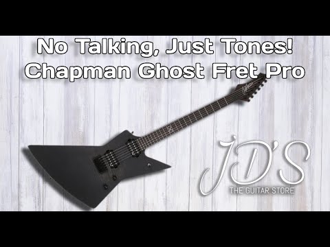 No Talking! Just Tones! Chapman Ghost Fret Pro - Satin Lunar Grey