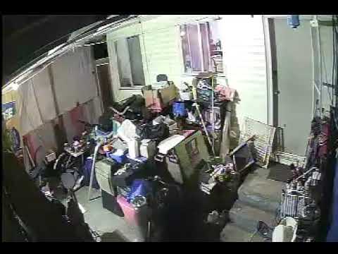 Unexpected Visit by the GRIM REAPER!!! caught on home security camera.