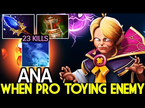 ANA [Invoker] Middle Invo God Mode Show Toying Enemy 7.22 Dota 2
