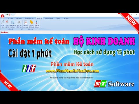 Phần mềm kế toán miễn phí hộ kinh doanh