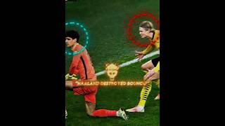 Haaland vs Bounou battle🥊⚔️