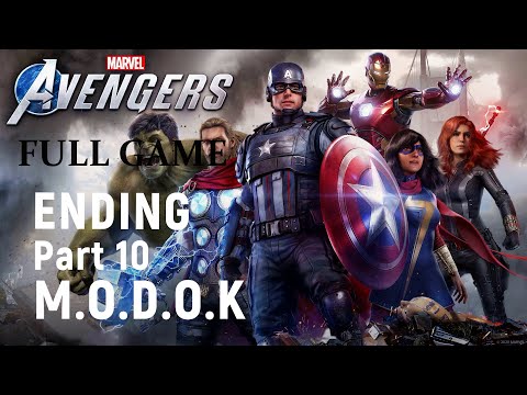 MARVEL'S AVENGERS Part 10 ENDING | FINAL BOSS MODOK  Gameplay Walkthrough