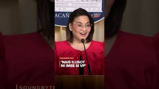 Castro: Nais ilusot ni Imee Marcos si VP Duterte sa mga akusasyon tungkol sa confidential funds