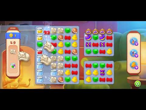 Homescapes level 8166 No boosters