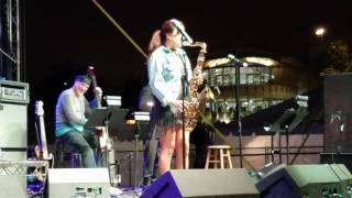 Jessy J and Gregg Karukas ripping up the stage