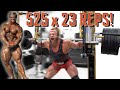 WE TRY TOM PLATZ SQUAT CHALLENGE - 525x23 (Real or Fake?)