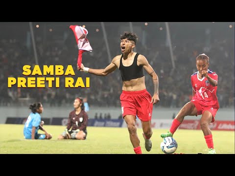 Sabitra Bhandari Samba And Preeti Rai Combination Game Against India For Goal